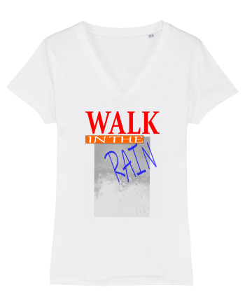 Walk in the rain White