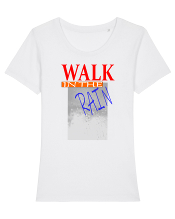 Walk in the rain White