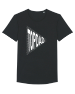Topdad Tricou mânecă scurtă guler larg Bărbat Skater