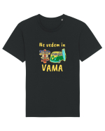 Ne Vedem In VAMA,Vacanta La Mare Tricou mânecă scurtă Unisex Rocker
