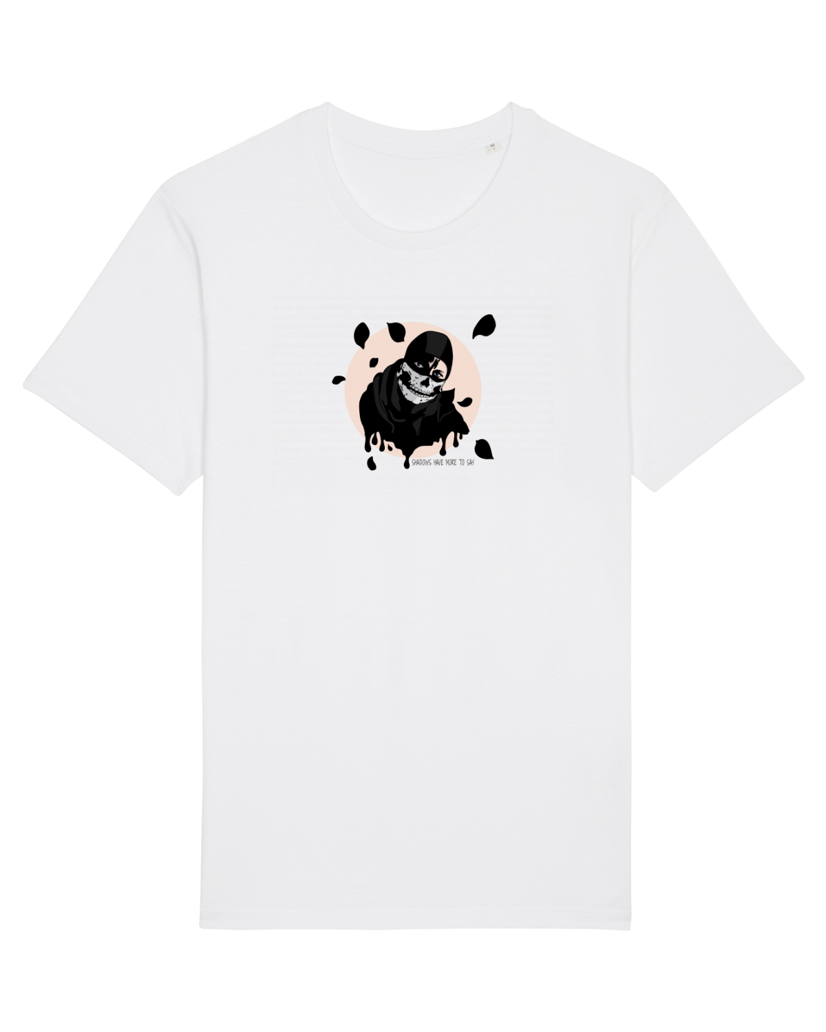 Tricou mânecă scurtă Unisex Rocker White