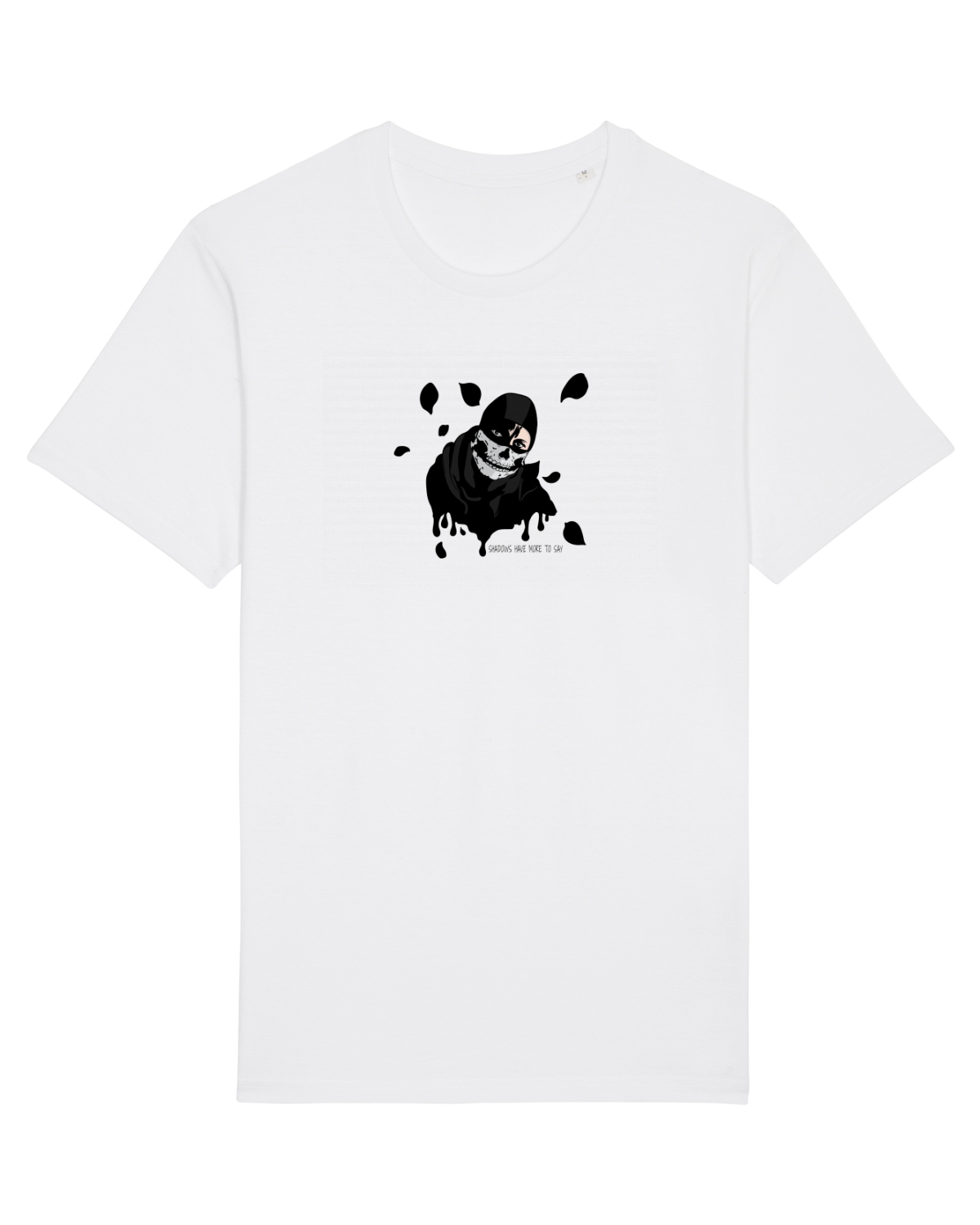 Tricou mânecă scurtă Unisex Rocker White