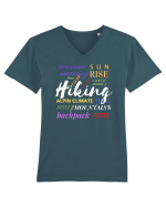 Hiking Tricou mânecă scurtă guler V Bărbat Presenter