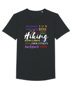 Hiking Tricou mânecă scurtă guler larg Bărbat Skater