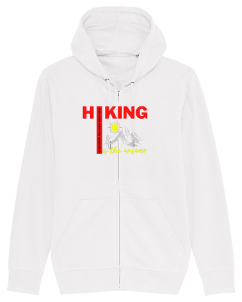 Hiking Is The Answer White