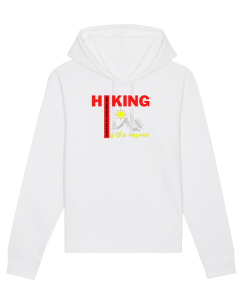 Hiking Is The Answer White