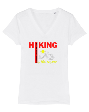 Hiking Is The Answer White