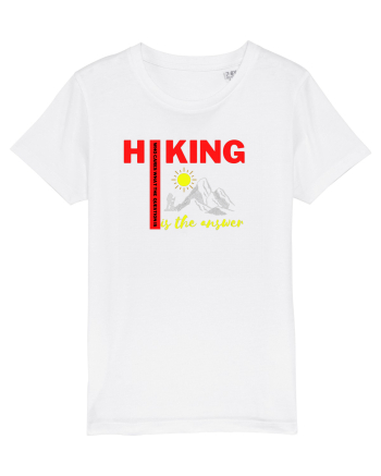 Hiking Is The Answer White
