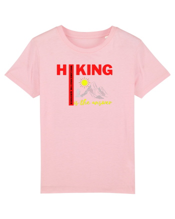 Hiking Is The Answer Cotton Pink