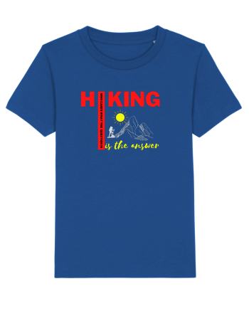 Hiking Is The Answer Majorelle Blue