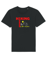Hiking Is The Answer Tricou mânecă scurtă Unisex Rocker