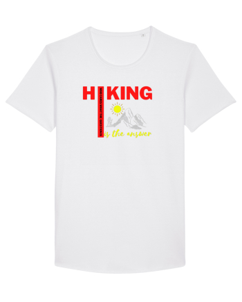 Hiking Is The Answer White