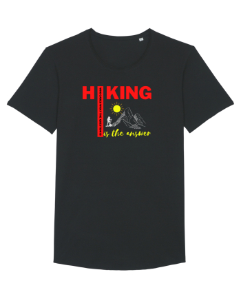 Hiking Is The Answer Black