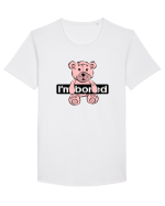 Bored Teddy Tricou mânecă scurtă guler larg Bărbat Skater