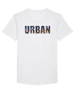 Urban Tricou mânecă scurtă guler larg Bărbat Skater