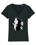 Vampire Tricou mânecă scurtă guler V Damă Evoker