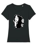 Vampire Tricou mânecă scurtă guler larg fitted Damă Expresser