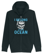 I Belong To The Ocean Hanorac cu fermoar Unisex Connector