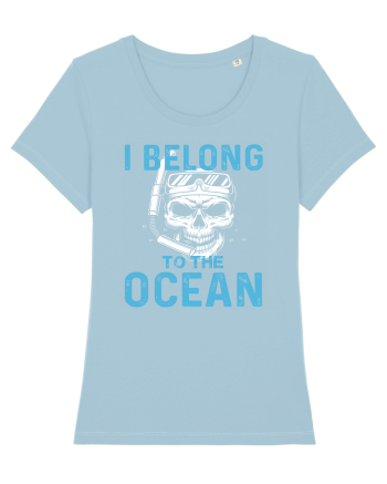 I Belong To The Ocean Sky Blue