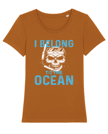 I Belong To The Ocean Roasted Orange