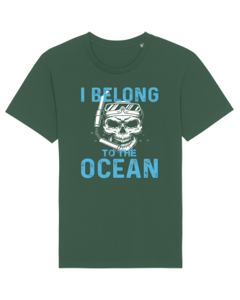 I Belong To The Ocean Bottle Green
