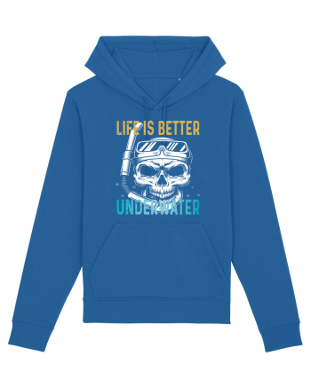 Life Is Better Underwater Royal Blue