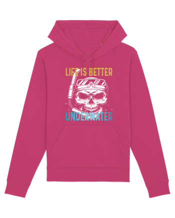 Life Is Better Underwater Raspberry
