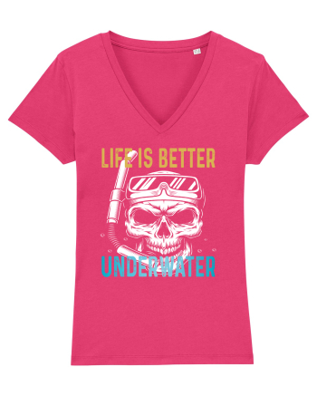Life Is Better Underwater Raspberry