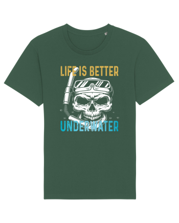 Life Is Better Underwater Bottle Green