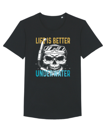 Life Is Better Underwater Black