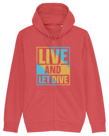 Life Is Better Underwater Carmine Red