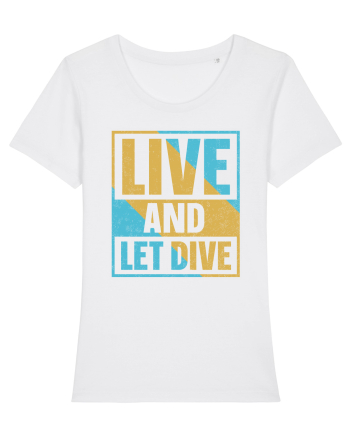 Life Is Better Underwater White
