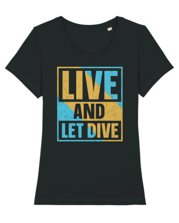 Life Is Better Underwater Black