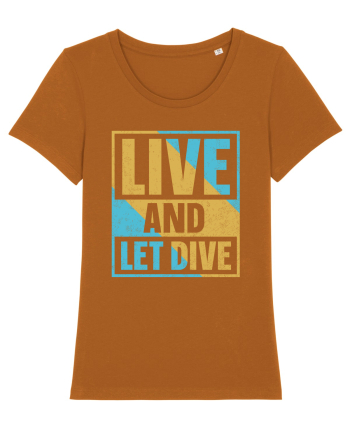 Life Is Better Underwater Roasted Orange