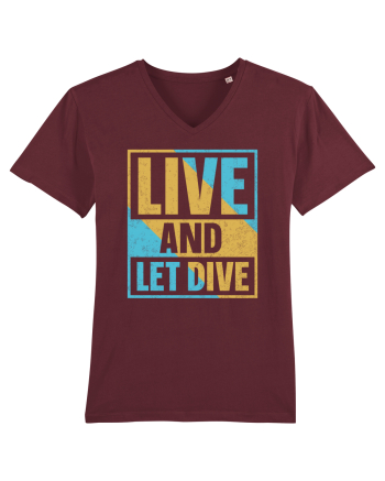 Life Is Better Underwater Burgundy