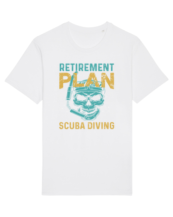 Retirement Plan Scuba Diving White