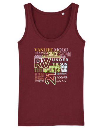 I love Vanlife Burgundy