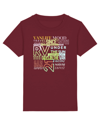 I love Vanlife Burgundy
