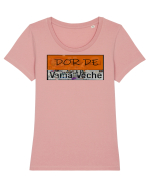 Dor De Vama Veche Tricou mânecă scurtă guler larg fitted Damă Expresser