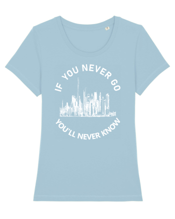 If you never go Sky Blue