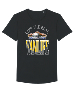 Vanlife Tricou mânecă scurtă guler larg Bărbat Skater