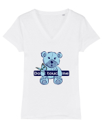 Don't Touch Me Tricou mânecă scurtă guler V Damă Evoker