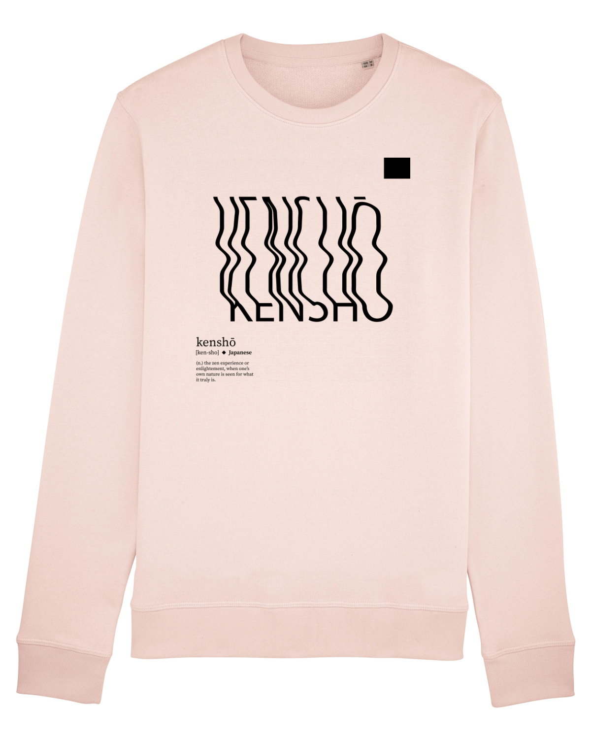 Bluză mânecă lungă Unisex Rise Candy Pink