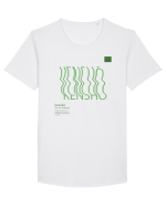 KENSHO -  Zen experience Tricou mânecă scurtă guler larg Bărbat Skater