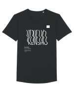 KENSHO -  Zen experience Tricou mânecă scurtă guler larg Bărbat Skater