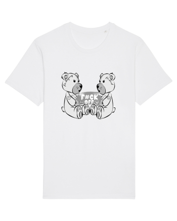Fuck Off - Double Teddy White