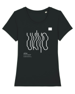 UKIYO -  living the moment Tricou mânecă scurtă guler larg fitted Damă Expresser