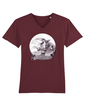BEACH SHARK Monocrom 1 Burgundy