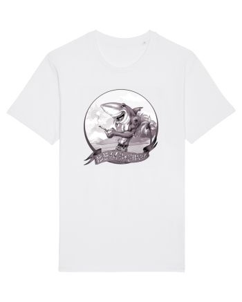 BEACH SHARK Monocrom 1 White
