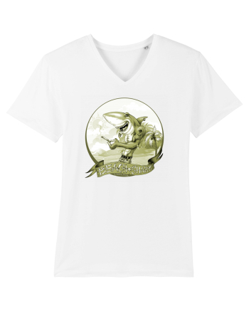 BEACH SHARK Monocrom 2 White